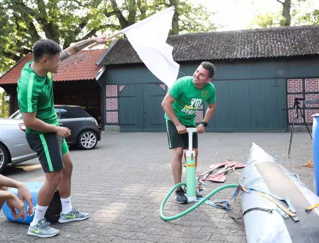 拉练日记,自制皮划艇比赛