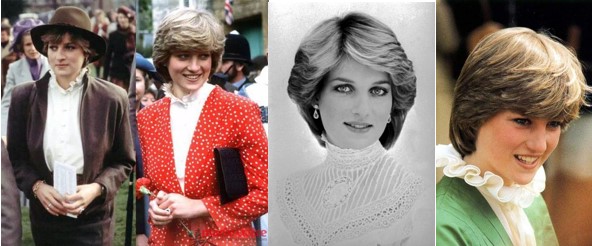 戴安娜王妃的时尚品味,戴安娜王妃复古风格