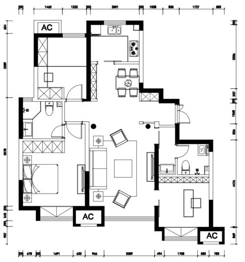玻璃墙卧室,透光隔音的玻璃墙卧室