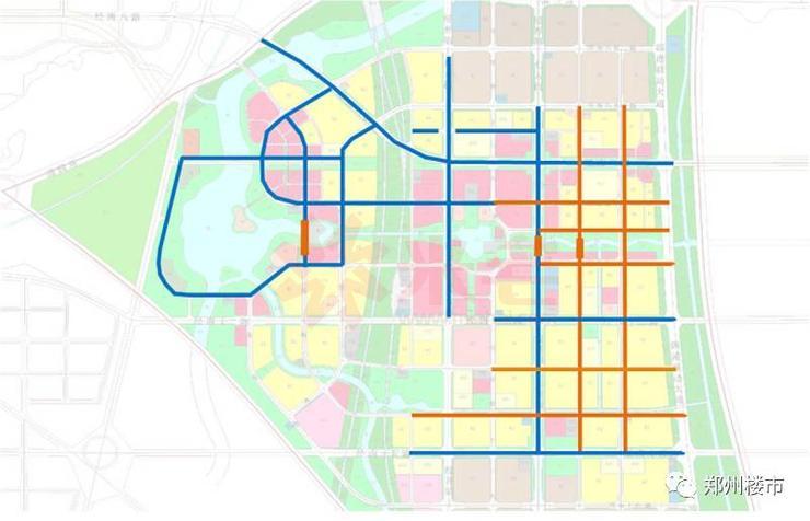 郑州滨河国际新城2022年的样子,郑州双湖科技城对比滨河国际新城