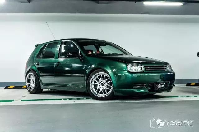 广州牌高尔夫mk4二手车,爆改的老款高尔夫mk4