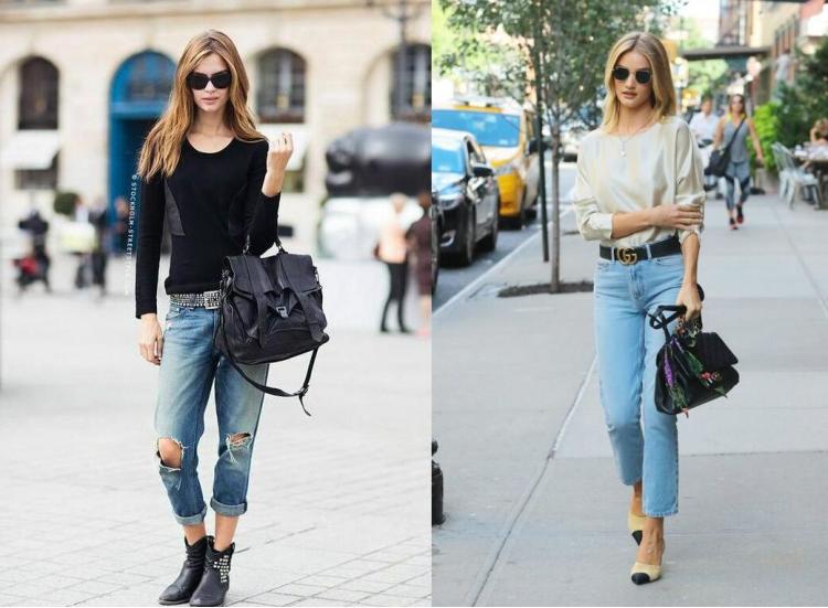 烂大街的牛仔裤被穿出高级感,烂大街的宽松牛仔裤