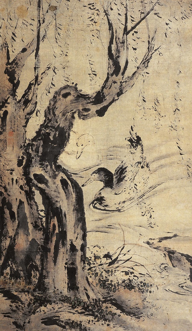 指墨山水画国画,指墨画创始人高其佩