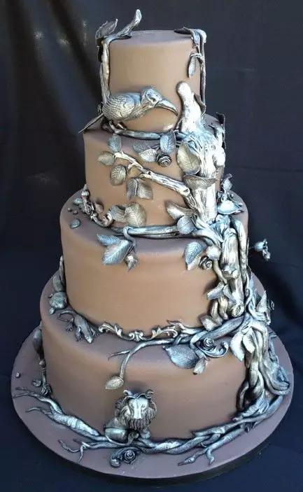 简单的婚礼蛋糕图片大全,最好看的婚礼蛋糕图片