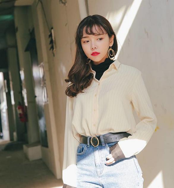 乔妹同款衬衣,乔妹宋仲基白裙