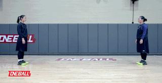 站在原地的“跑动”传球是酱紫练哒！