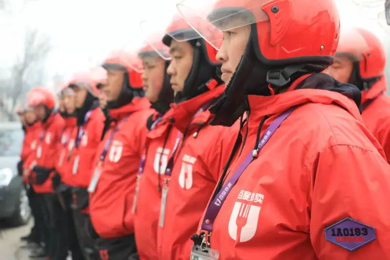 百度外卖“温暖送餐行动”，终于揭开“百度送餐骑士”的面纱！