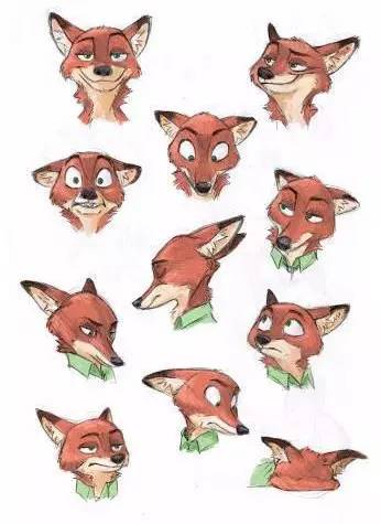 《疯狂动物城》|引爆朋友圈的好玩细节（附表情包和手绘原稿）