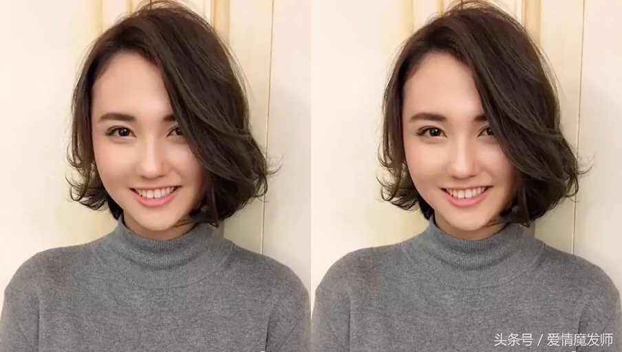 仙气的短发造型,好看时髦又有仙气短发