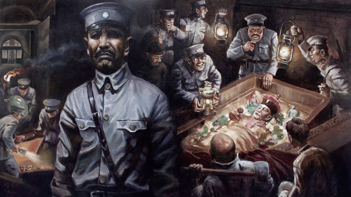 孙殿英真的盗了东陵吗,孙殿英为何进东陵