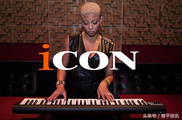 艾肯iKeyboard4S自带声卡功能的MIDI键盘