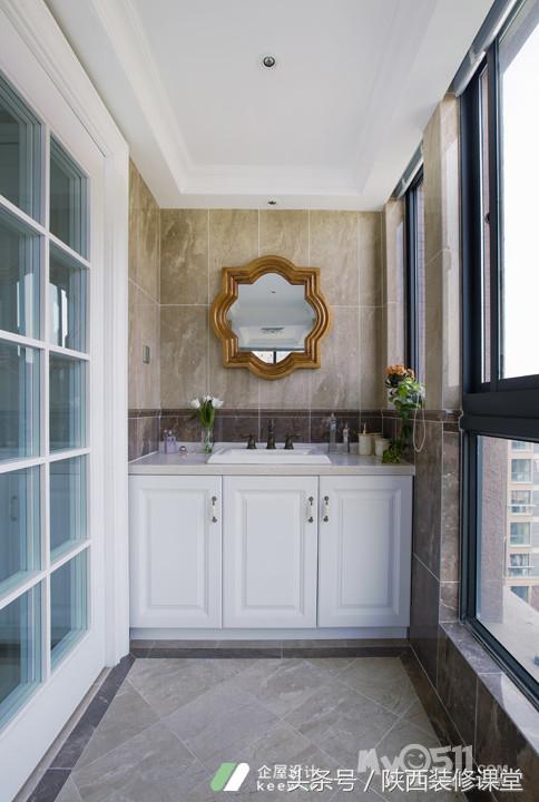 127平方4室两厅两卫美式轻奢装修,14万装修122平方美式风格