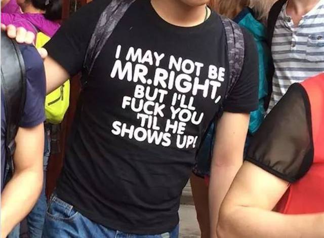 老外的奇葩中文t恤,歪果仁的奇葩衣服