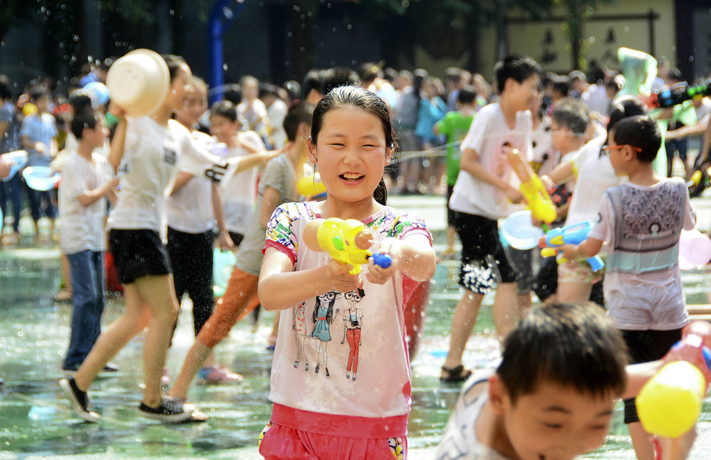 巴州三中训练,小学三下乡趣味课程