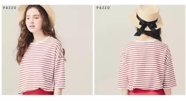 想要怎么穿都比别人瘦，只要一件条纹衫