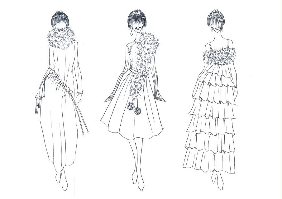 演出服定制声乐老师,设计感演出服