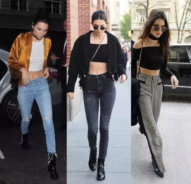 高腰裤不显肉肉,小个子显高高腰裤裙