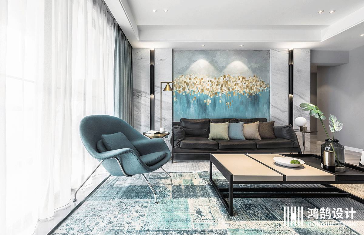 芜湖三室一厨一卫装修,鸿鹄装修效果图