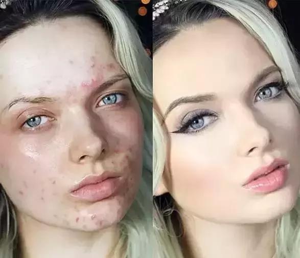 化妆很重要后期p图很重要,化妆和p图总要会一招