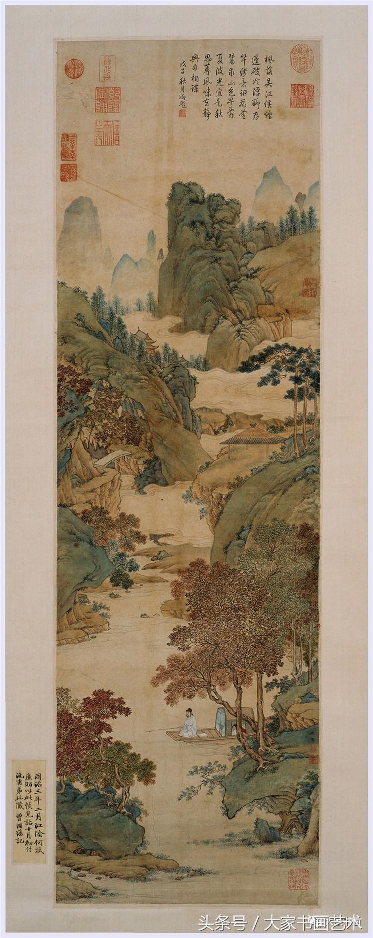 仇英20幅高清人物画作品欣赏,仇英山水画作品欣赏大全