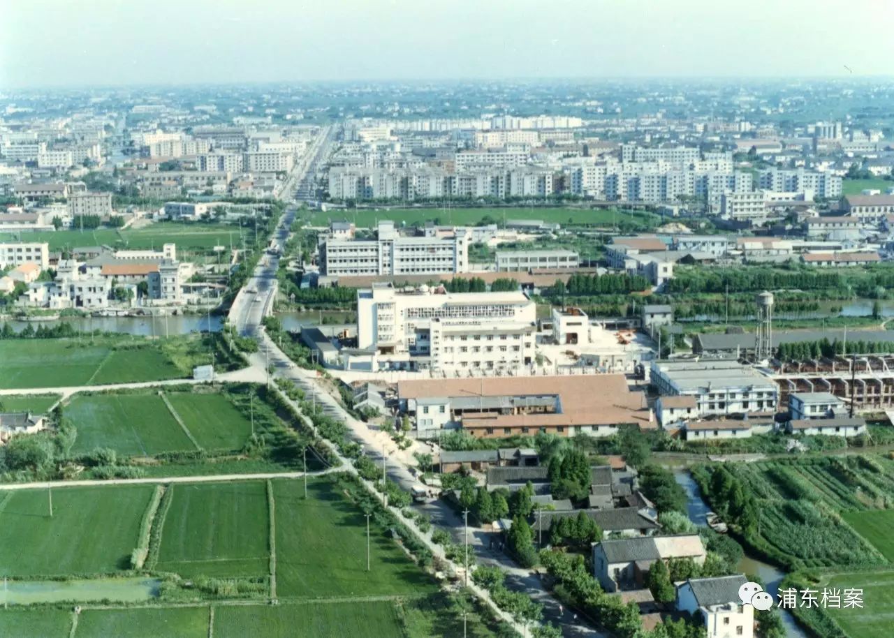 川沙15年的变化,十年前的川沙镇