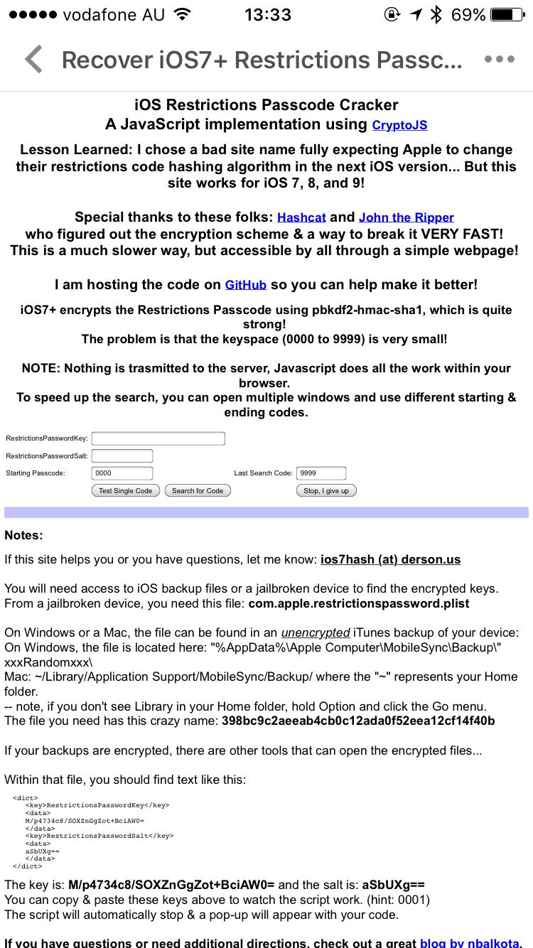 干货分享你是不是也有这样的困惑,iphone忘记限制访问密码怎么办