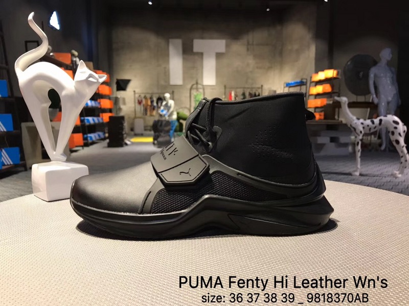 puma彪马蕾哈娜全黑,puma彪马版蕾哈娜