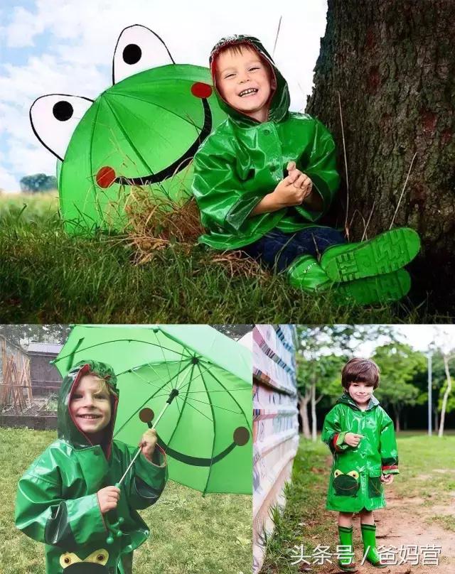 儿童专用雨伞雨衣雨鞋,儿童雨鞋爆款第一名3岁