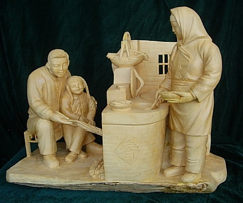 木雕小鱼的雕刻技法是什么,木雕雕刻技法