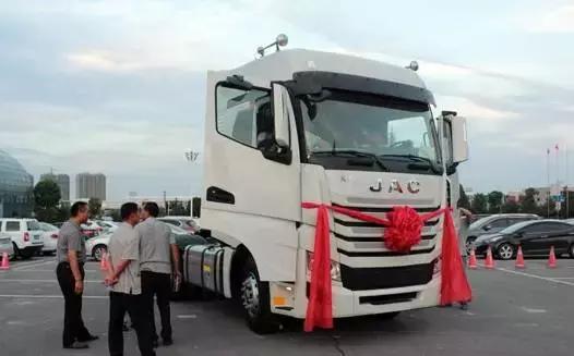 江淮格尔发k7长头重卡,江淮格尔发k7重卡发布会现场视频