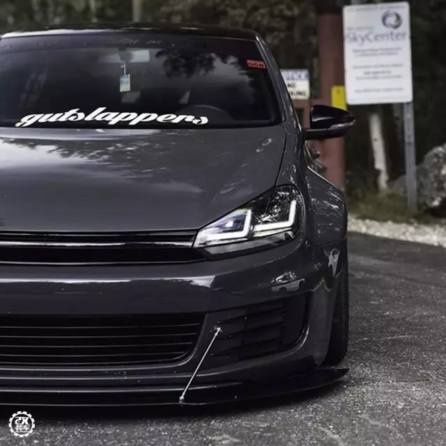 gti改7.5代高尔夫gti大灯,改了十几万的高尔夫gti