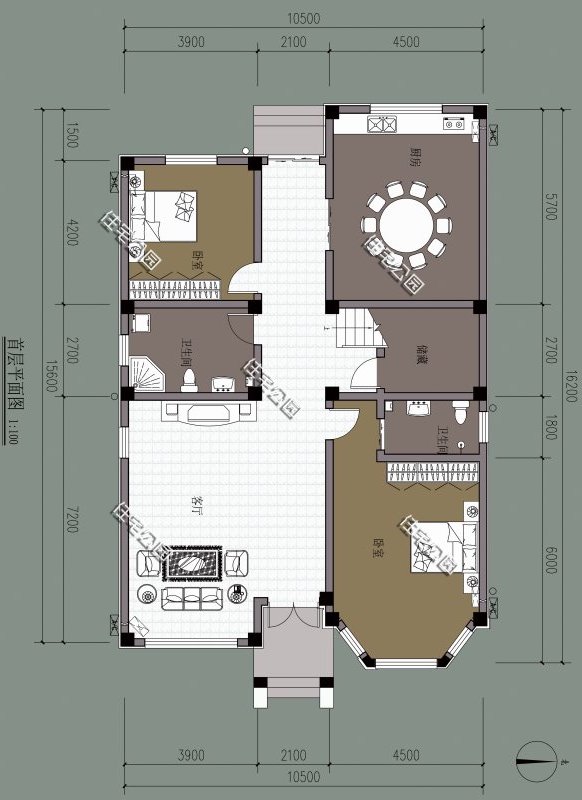 农村盖房娶媳妇图纸,乡村盖房20套图纸