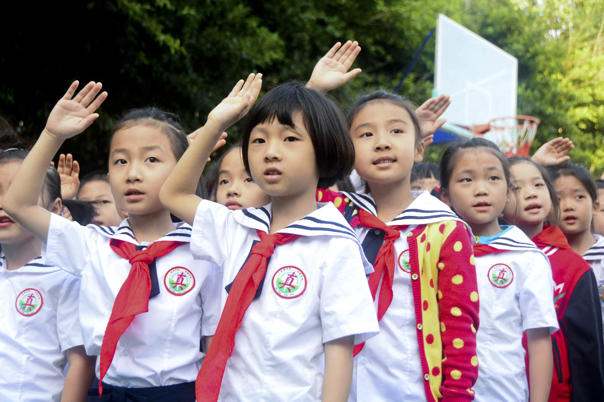 三小学校升旗仪式,城区三小升旗仪式正规视频完整版