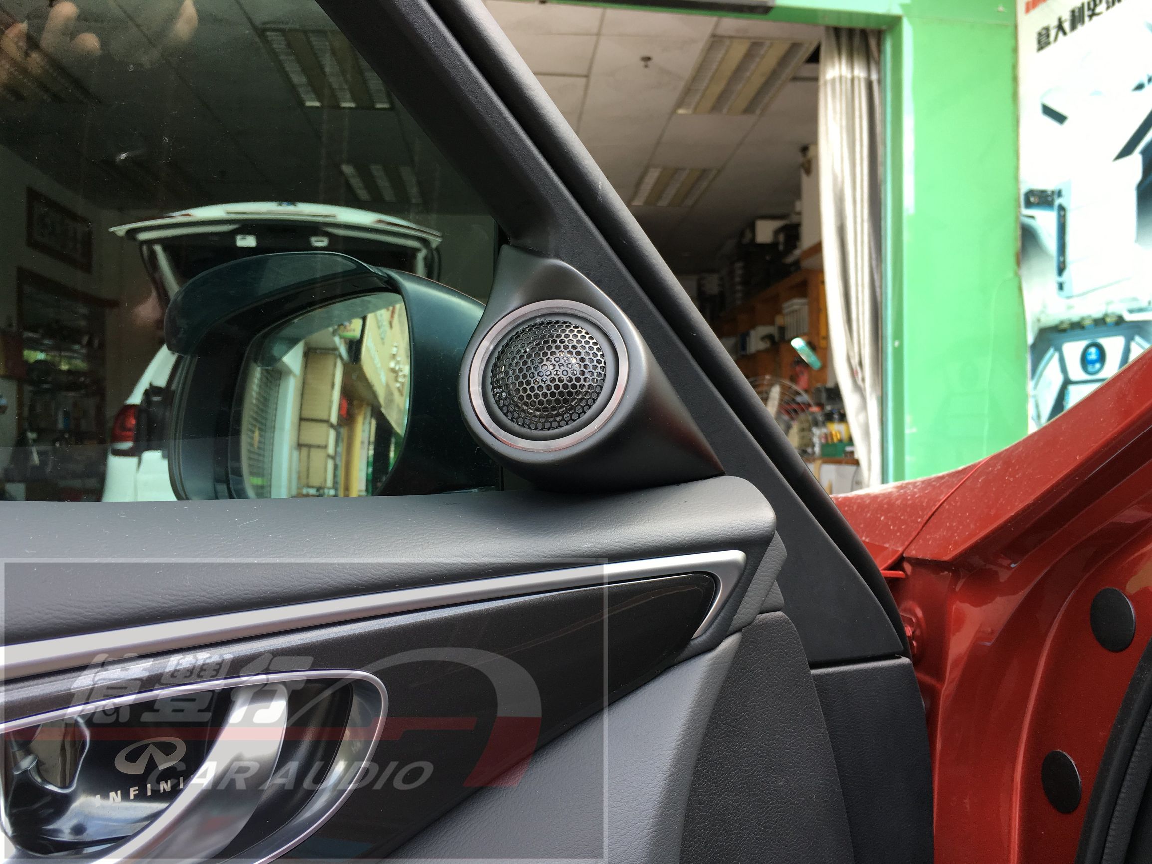 中山英菲尼迪音响改装qx50,英菲尼迪q50音响16喇叭