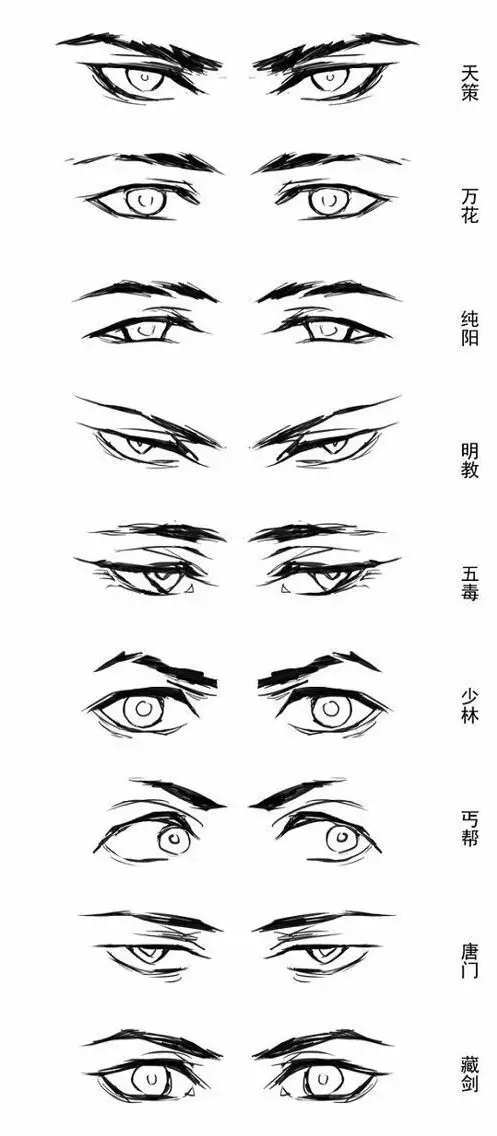 没有眼睛漫画人物怎么画,漫画人物手绘女生眼睛超简单