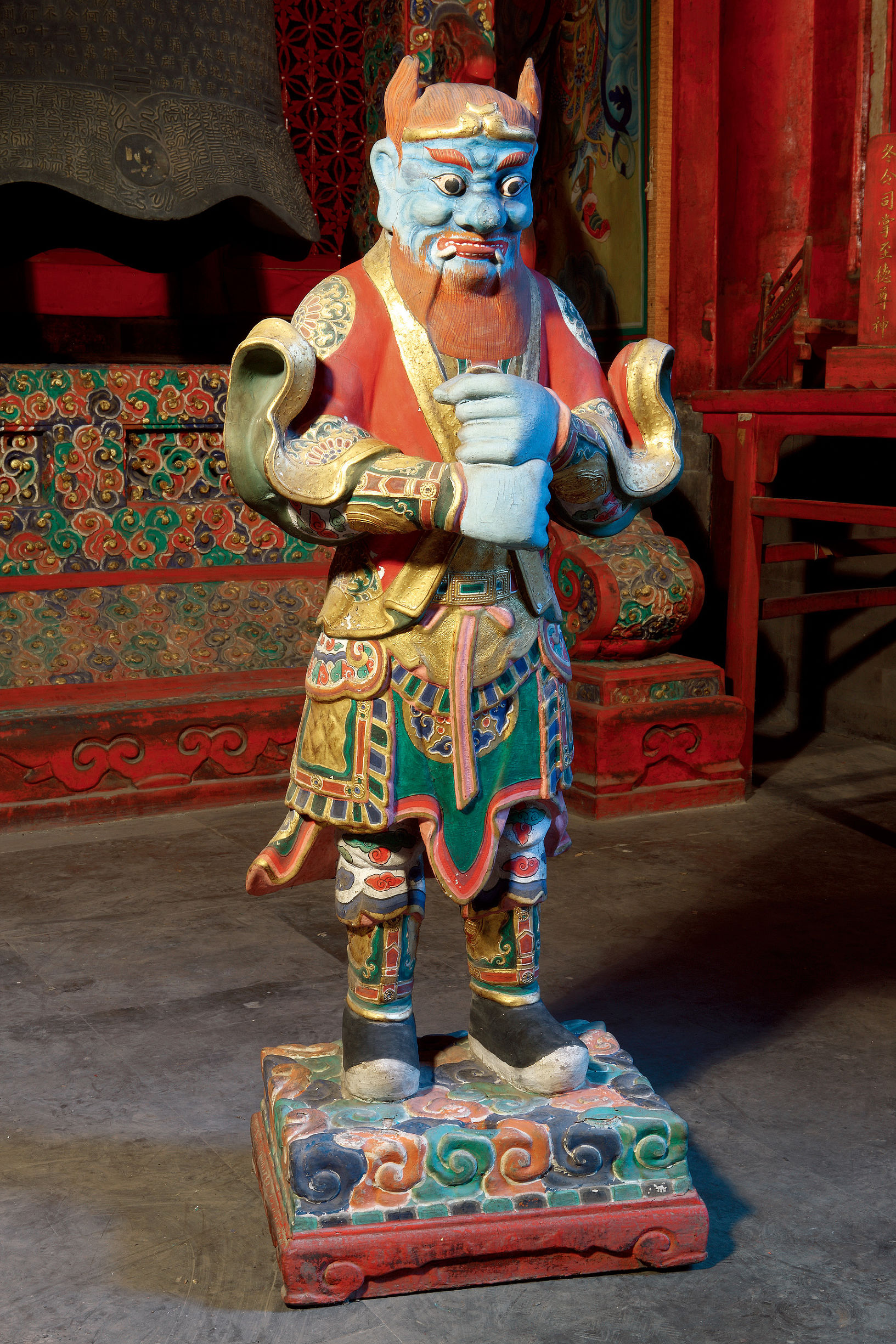 钦安殿院内陈设,道教三星殿如何布局