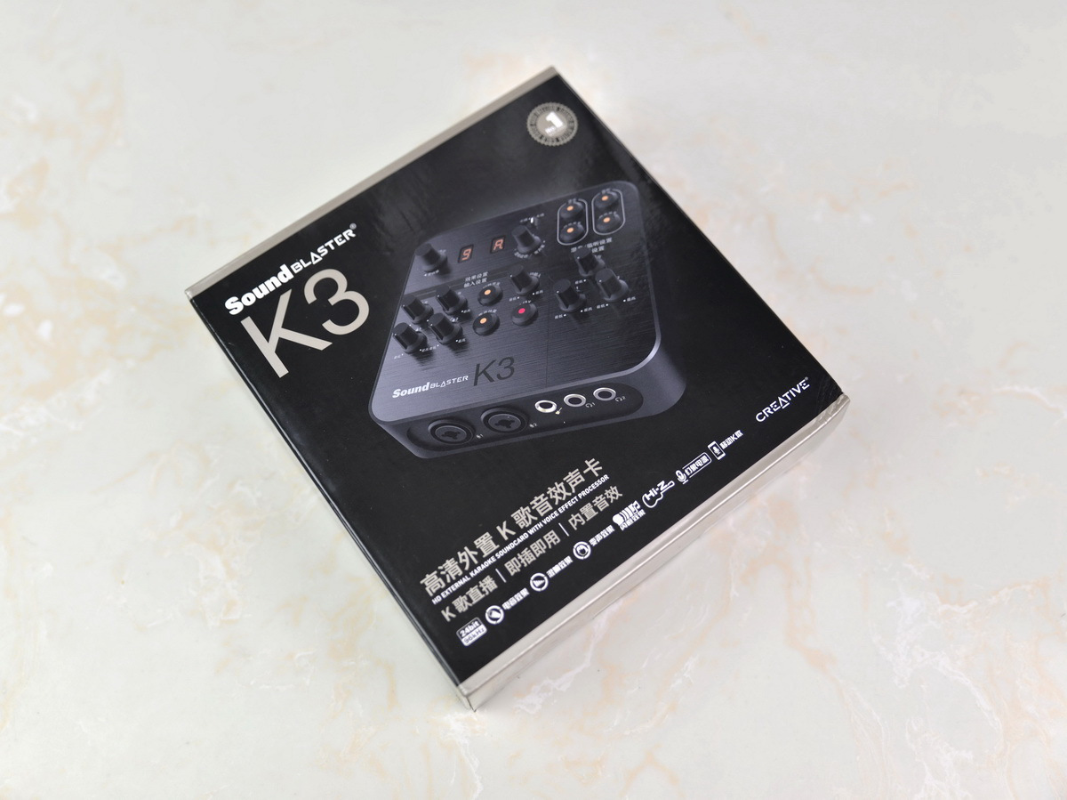 创新让K歌更简单更专业,创新K3外置声卡体验