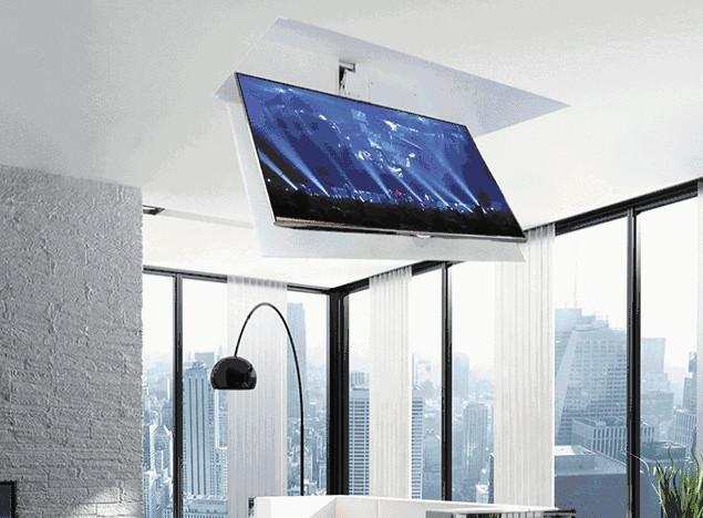 最简易隐形门电视背景墙,隐形门背景墙客厅一体木工能做吗