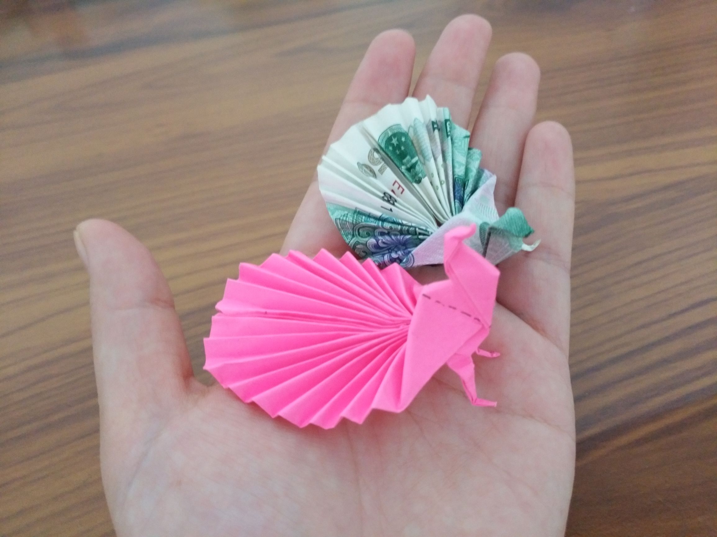 手工折纸小青蛙视频,手工折纸孔雀视频