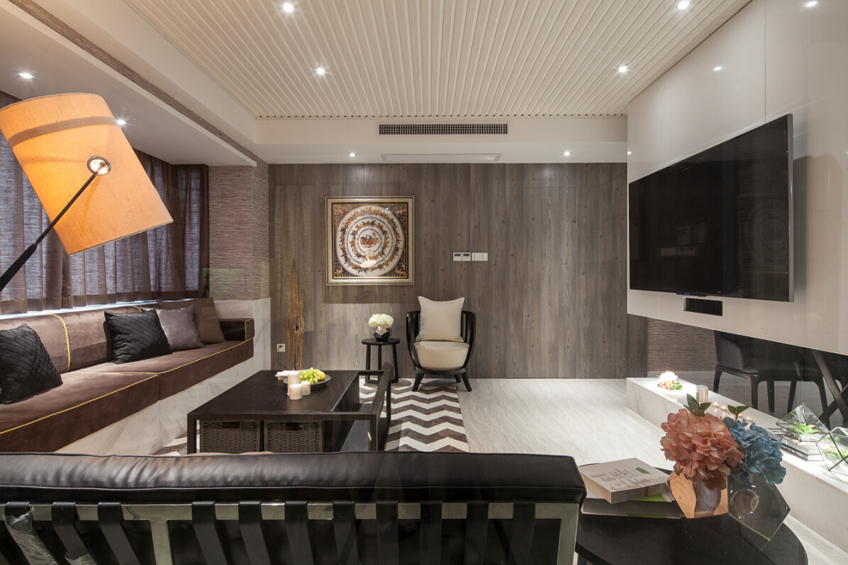 100平简约风装修经典案例,108轻奢简约风装修全屋效果图