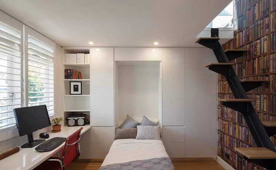 看到这么多的隐形床，头一次知道原来隐形床还可以这样设计