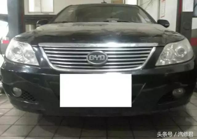 比亚迪f6仪表盘出现svs怎么处理,比亚迪f6行驶过程中防盗灯亮