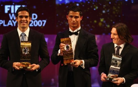 梅西和c罗有几次世界足球先生,c罗和梅西各有几个世界足球先生