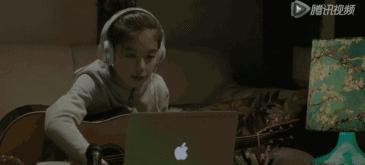 99后北影校花王俊凯同学，出演苹果广告，刚大一就拍了腾讯网剧