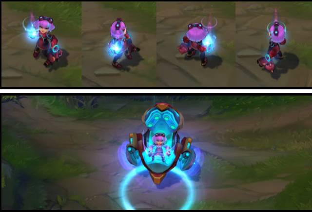 堪比源计划的顶级特效！四大银河魔装机神皮肤曝光