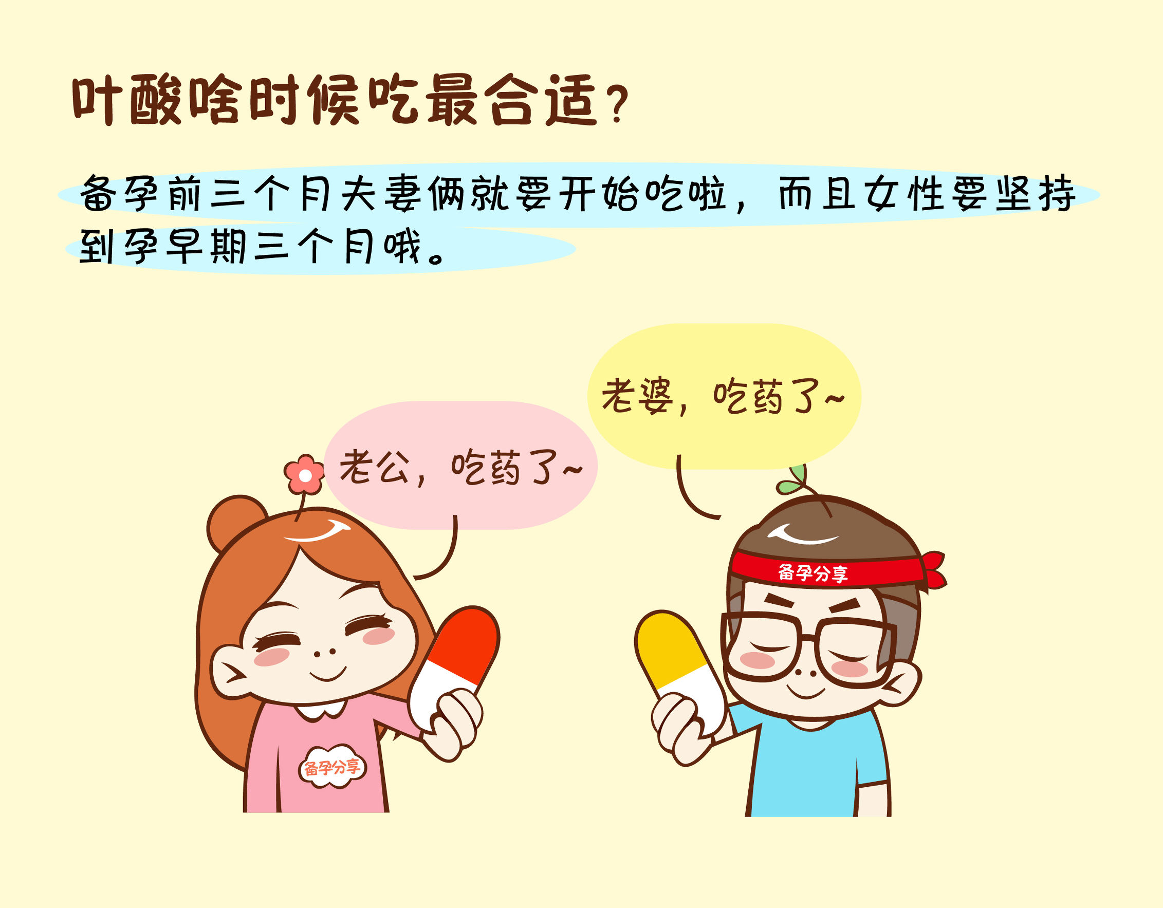 备孕补叶酸的正确方法,备孕期补叶酸导致月经延后