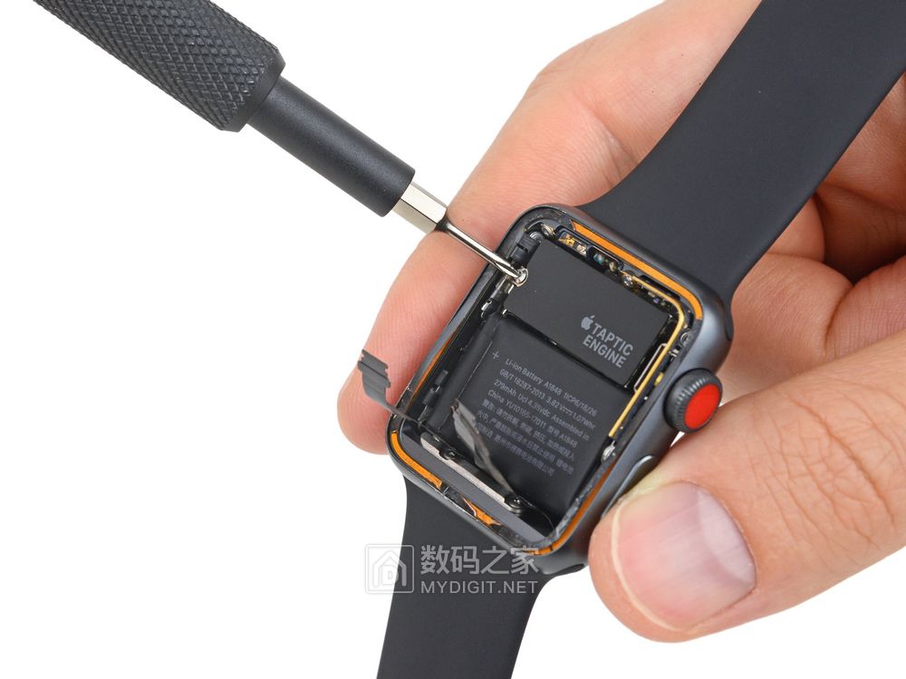 applewatchseries3拆机,applewatch3gps版拆解