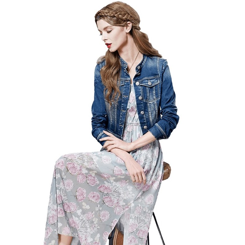 牛仔穿出法系高级感,牛仔系类穿出大牌感觉