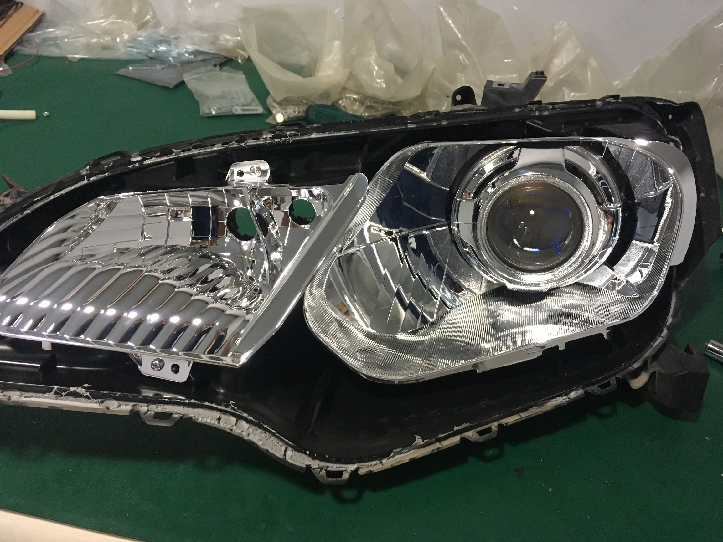 不改不如推落海-gk5夜路更亮更安全宁波余姚慈溪改灯飞度改灯