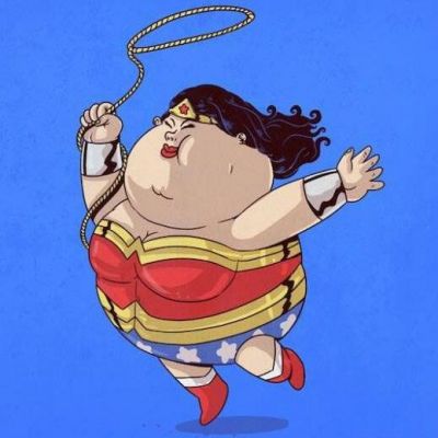 搞怪卡通头像可爱呆萌简约手绘,搞笑胖胖的卡通头像